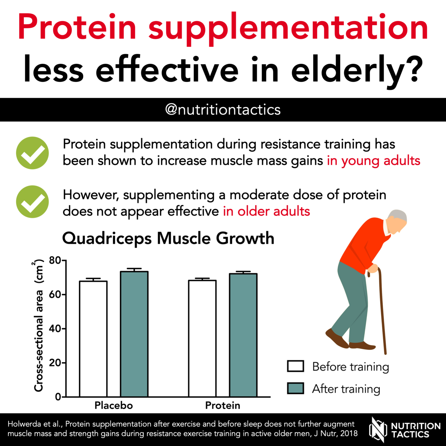 Protein Supplementation Less Effective In Elderly 0170
